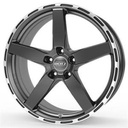DOTZ MARINABAY DARK GUNMETAL/POLISHED LIP 8,5X1 8.5x19 5/19 ET40 CB71.6