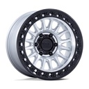 KMC KM552 IMS MACHINED W/ MATTE BLACK LIP 8.5x17 6/139.7 ET25 CB106.1