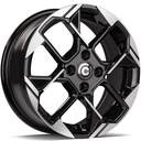 STATUSFÄLGAR ZOMBIE BLACK FRONT POLISHED 6x15 4/100 ET40 CB67.1