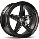 STATUSFÄLGAR SV-Y BLACK GLOSSY EDGES POLISHED 9x20 5/112 ET35 CB66.6