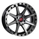 BARZETTA ATV BLACK POLISHED 7x16 4/156 ET10 CB89.1