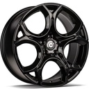 STATUSFÄLGAR UNIQUE BLACK GLOSSY 7.5x18 5/112 ET45 CB57.1