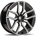 STATUSFÄLGAR UPGRADE BLACK FRONT POLISHED 8.5x20 5/112 ET25 CB66.6