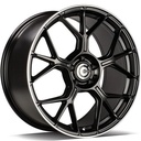STATUSFÄLGAR CHIEF MATT BLACK LIP POLISHED 9.5x20 5/112 ET45 CB66.6