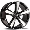 STATUSFÄLGAR PLAYER BLACK FRONT POLISHED 10x21 5/112 ET19 CB66.5
