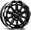 BROCK B45 BLACK FULL POL 8x20 5/120 ET39 CB72.6