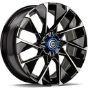 STATUSFÄLGAR RISE BLACK FRONT POLISHED 6.5x16 4/100 ET37 CB67.1