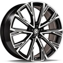 STATUSFÄLGAR TOOL BLACK FRONT POLISHED 8.5x21 5/112 ET43 CB66.5