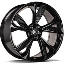 STATUSFÄLGAR LUXURY BLACK GLOSSY 9.5x21 5/112 ET25 CB66.5