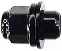 Mutteri 12x1,5x37 flat Av21 OE Toyota (Musta)
