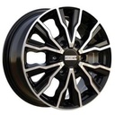 FONDMETAL PRO2 GLOSSY BLACK MACHINED  6X1 6.5x16 5/16 ET50 CB74.5