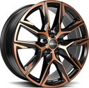 RONAL R71 JET BLACK COPPER MATT FRONT CU 10.5x21 5/130 ET64 CB71.6