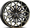 GMP A105 PIANO BLACK CHAMPAGNE 8.5x20 5/112 ET35 CB66.6