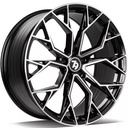 STATUSFÄLGAR SCF-H BLACK FRONT POLISHED 8.5x19 5/112 ET30 CB66.5
