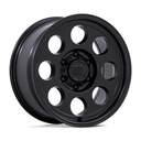 STATUSFÄLGAR PA201 HERITAGE MATTE BLACK 9x17 5/114.3 ET-12 CB74.1