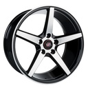 BARZETTA CAPITANO BLACK POLISHED 8.5x19 5/120 ET35 CB72.6