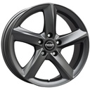 MEGAWHEELS TIGERA DARK MAT ANTHRACITE GREY 7x16 5/108 ET45 CB73.2