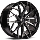 SEVENTY9 SV-C BLACK FRONT POLISHED 8x18 5/108 ET42 CB67.1