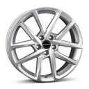 BORBET N CRYSTAL SILVER 6.5x17 5/17 ET45 CB72.6