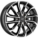 MSW 42 VAN GLOSS BLACK FULL POLISHED 6,5X 6.5x17 5/17 ET54 CB84.1