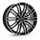 AVUS AC-M08 BLACK POLISHED 11.5x20 5/130 ET68 CB71.6