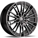 STATUSFÄLGAR BRAWL BLACK FRONT POLISHED 8.5x20 5/112 ET35 CB66.6