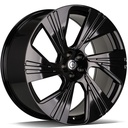STATUSFÄLGAR IMPERIAL BLACK GLOSSY 9.5x21 5/112 ET25 CB66.5