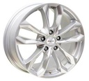 XTREME SX5 SILVER  5X 9x20 9/20 ET57 CB66.6