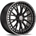 STATUSFÄLGAR UPSCALE MATT BLACK LIP POLISHED 9.5x20 5/112 ET45 CB66.6
