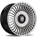STATUSFÄLGAR HURRICANE DIAMOND HYPER SILVER 10x21 5/112 ET50 CB66.6