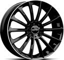 GMP STELLAR BLACK DIAM LIP 9x22 5/108 ET38 CB63.4