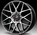 MOMO REVENGE EVO 2.0 MATT BLACK POLISHED 8x18 8/18 ET35 CB79.6