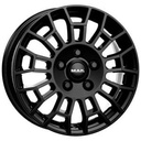MAK NOMAD GLOSS BLACK 7x17 7/17 ET45 CB66.1