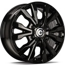 STATUSFÄLGAR HERO BLACK GLOSSY 6.5x16 6/130 ET54 CB84.1