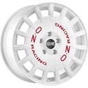 OZ RACING RALLY RACING RACE WHITE RED LETTERING  5X112 8x17 8/17 ET45 CB75