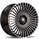 STATUSFÄLGAR HURRICANE BLACK FRONT POLISHED 8.5x20 5/112 ET35 CB66.6