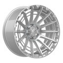 STATUSFÄLGAR D56 SILVER MACHINED FACE 10x22 6/139.7 ET-20 CB106.1