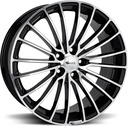 BROCK B24 BLACK FULL POLISH 8x18 5/114.3 ET48 CB72.6