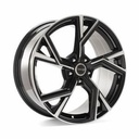 AVUS AF20 BLACK POLISHED 8x18 8/18 ET35 CB66.6