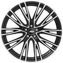 AEZ SEATTLE DARK BLACK/POLISHED 8x19 8/19 ET39 CB66.6