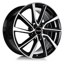 AVUS AC-518 BLACK POLISHED 7x17 7/17 ET50 CB63.4