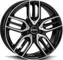 RIAL M14 DIAM BLACK POL 7.5x18 5/112 ET48 CB66.5