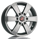 BARZETTA TORO TITANIUMPOLISH PAKETTIAUTOIHIN 7x16 6/120 ET50 CB74.6