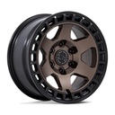 STATUSFÄLGAR BR022 BAHARI BURNT BRONZE W/ MATTE BLACK LIP 9x17 6/139.7 ET40 CB106.1