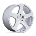 STATUSFÄLGAR RC200 NUE GLOSS SILVER W/ MACHINED FACE 10x20 5/120 ET40 CB65.1