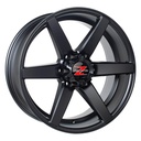 BARZETTA TERRENO MATTBLACK 7x16 6/139.7 ET10 CB106.2