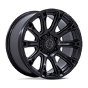 STATUSFÄLGAR BR020 DIAMONDBACK MATTE BLACK 9x17 6/139.7 ET12 CB106.1
