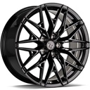 STATUSFÄLGAR SCF-1 BLACK GLOSSY 8x18 5/120 ET33 CB72.6