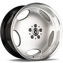 STATUSFÄLGAR VINTAGE HYPER SILVER LIP POLISHED 8.5x19 5/112 ET35 CB66.6
