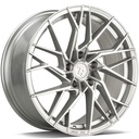 STATUSFÄLGAR SSF-4 SILVER FRONT POLISHED 8x18 5/120 ET35 CB72.6
